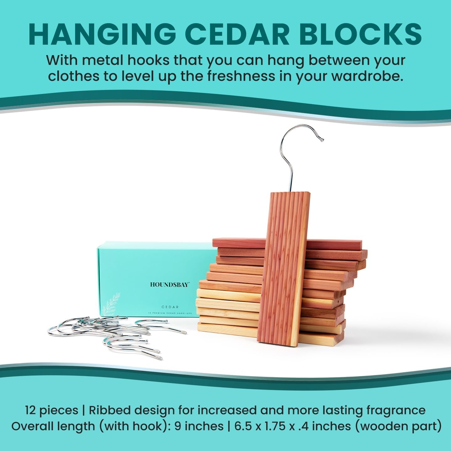 image:image120 Variety Pack Lavender and Cedar for Closets Alternative for Clothes Storage Closet Protection Scent Bags Natural Freshner Hanger Rings Scented Air Freshener for Closets12 Cedar Hangups