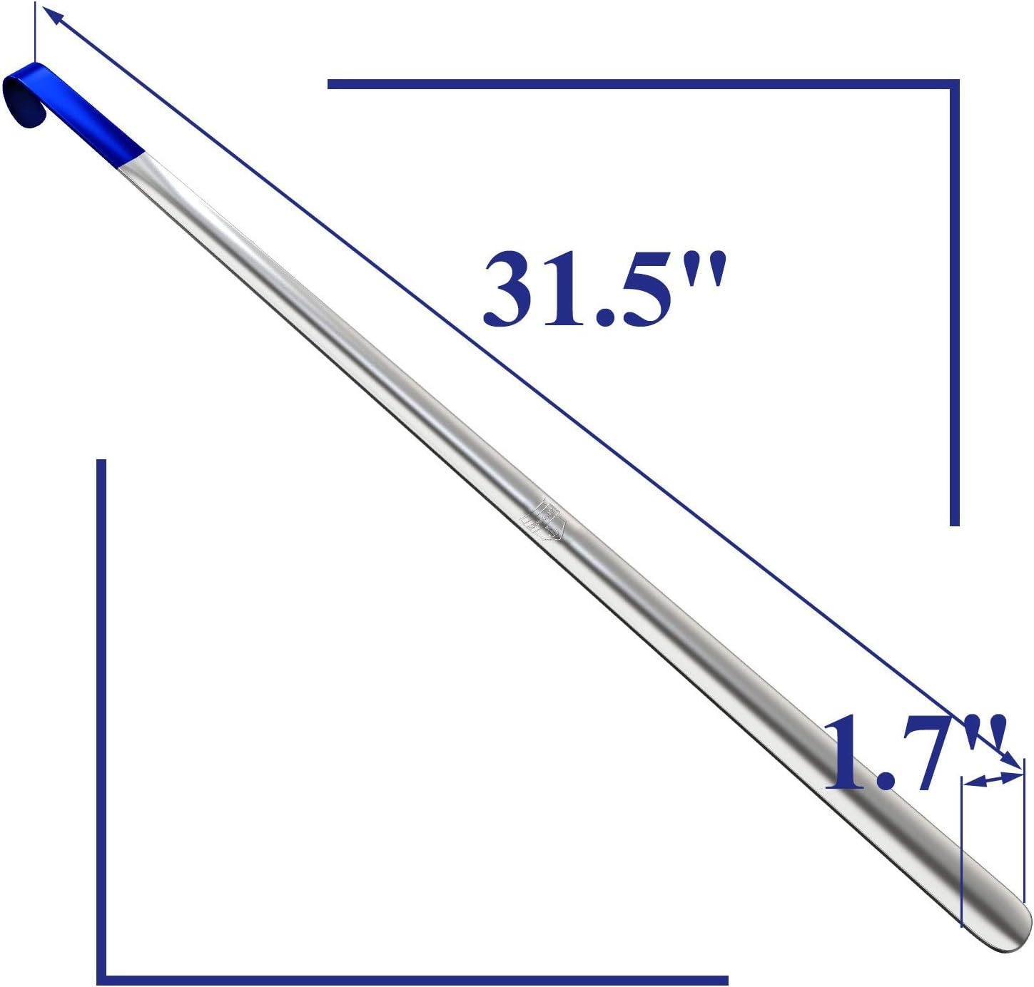 image:imageShoe Horn Long Handle for Seniors Long Handled Shoe Horn for Boots and Shoes Long Metal Shoe Horn for Women Men amp Kids Extra long Shoes Horn Metal Shoe Horn Long Handle Shoe Spoon Long Handle315 Navy 1 Pack