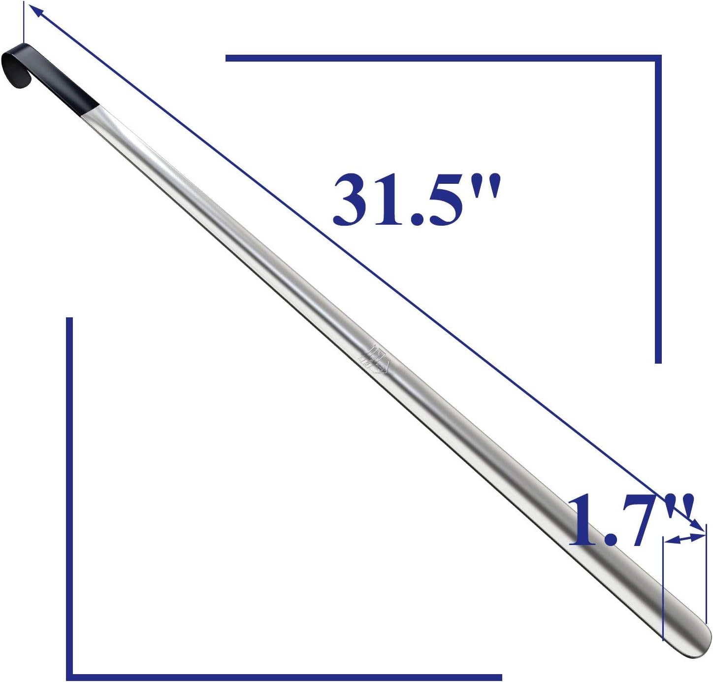 image:imageShoe Horn Long Handle for Seniors Long Handled Shoe Horn for Boots and Shoes Long Metal Shoe Horn for Women Men amp Kids Extra long Shoes Horn Metal Shoe Horn Long Handle Shoe Spoon Long Handle315 Black 1 Pack
