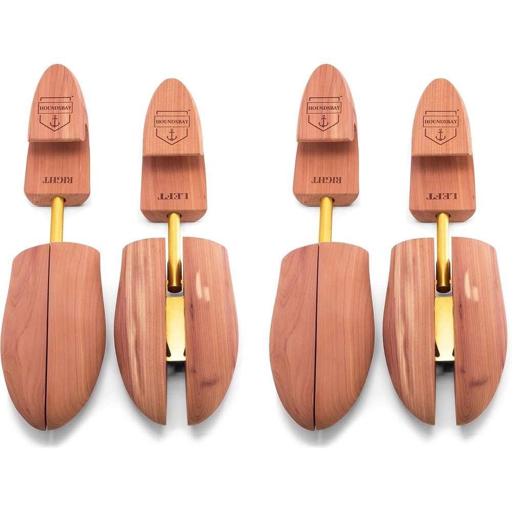 image:imageHOUNDSBAY Cedar Shoe Tree Shoe Trees for Men amp Women Sneakers Widener amp Shaper2 Pack