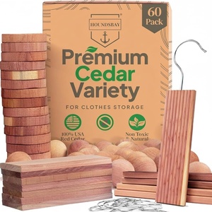 image:image120 Variety Pack  Lavender and Cedar for Closets  Alternative for Clothes Storage  Closet Protection Scent Bags  Natural Freshner Hanger Rings  Scented Air Freshener for Closets60 Cedar Variety Pack