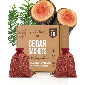image:imageCedar Sachet Bags Fully Stuffed Scented Sachets Perfect for Closets Drawers Cars Gym Bags or Anyplace that Needs to Smell Better  Cedar Blocks for Clothes Storage10 Cedar Sachets