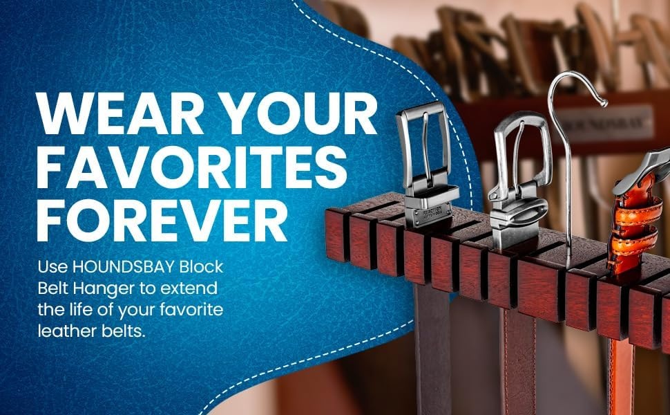 image:imageBelt Organizer amp Hanger Belt Rack amp Storage Holder for Closet Gifts for DadCedar Wood